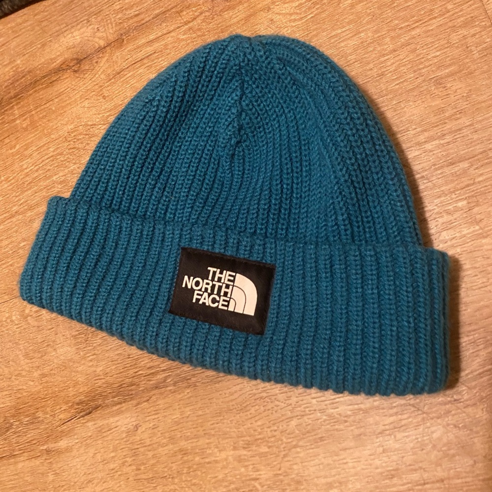 The North Face Teal Beanie